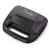 Waflera Black Decker Divisor De 4 Secciones 760W Antiadherente Negra