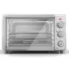 Horno Tostador Airfryer 5 En 1 Black Decker 6 Rebanadas 1500W Acero Inox