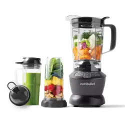 Licuadora Nutribullet 10Pcs 4 Vel  1200W Jarra Plastico 1 8Lts Color Gris