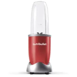 LICUADORA NUTRIBULLET 8PCS 600W JARRA PLASTICO COLOR ROJO