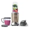 Licuadora Nutribullet 9Pcs 900W Jarra Plastico Color Champagne