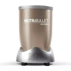 Licuadora Nutribullet 9Pcs 900W Jarra Plastico Color Champagne