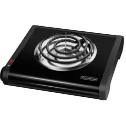 Hornilla Electrica Black Decker Luz Indicadora  1000w Negro