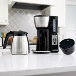 Cafetera Black Decker 12 Tazas Programable Termica Digital Con Jarra De Acero Inox