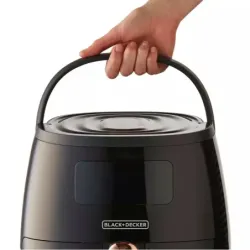 Freidora De Aire Black Decker Saludable 7 Funciones   5 7lts Panel Dig  Negro