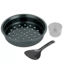 OLLA ARROCERA BLACKDECKER 20 TAZAS MULTIUSOS NEGRA