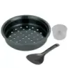 OLLA ARROCERA BLACKDECKER 20 TAZAS MULTIUSOS NEGRA