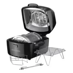 Freidora de Aire Black Decker Saludable 4 En 1 Frie Hornea Rostiza Asa 5Lts Panel Dig  Negro