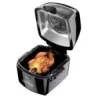 Freidora de Aire Black Decker Saludable 4 En 1 Frie Hornea Rostiza Asa 5Lts Panel Dig  Negro