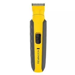 Recortadora Todo En 1 Remington Indestructible Recargable Cuchillas Acero Inox  Amarilla
