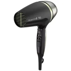 SECADOR DE CABELLO REMINGTON 1900W 3 NIVELES 2 VELOCIDADES AGUACATE