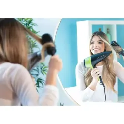 SECADOR DE CABELLO REMINGTON 1900W 3 NIVELES 2 VELOCIDADES AGUACATE