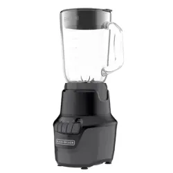 LICUADORA BLACK DECKER HILEX 800W JARRA VIDRIO 1.5 LTS 4 VEL. NEGRA