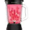 LICUADORA BLACK DECKER HILEX 800W JARRA VIDRIO 1.5 LTS 4 VEL. NEGRA