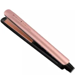PLANCHA DE CABELLO REMINGTON CON KERATINA 230 GRADOS PANTALLA DIGITAL ROSADO