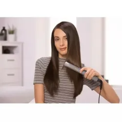 PLANCHA DE CABELLO REMINGTON CON KERATINA 230 GRADOS PANTALLA DIGITAL ROSADO