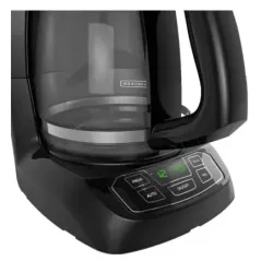 CAFETERA BLACK DECKER-12 TAZAS-DIGITAL-APAGADO AUTOMATICO-NEGRA