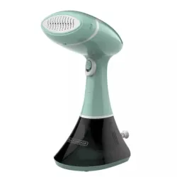Plancha Vertical Black Decker 1400W Vaporizador  Placa Planchado 45 Seg  Verde