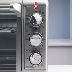 HORNO TOSTADOR AIRFRYER 5 EN 1 BLACK DECKER 8 REBANADAS 1500W ACERO INOX.