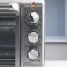 HORNO TOSTADOR AIRFRYER 5 EN 1 BLACK DECKER 8 REBANADAS 1500W ACERO INOX.
