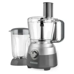 Procesador de Alimentos Black Decker 2 en 1 con Motor de 600W Jarra de Vidrio