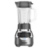 LICUADORA BLACK DECKER SILENCIOSA DIGITAL 3 VELOCIDADES 900W JARRA VIDRIO 1.5 LTS Y VASO 18 ONZ GRIS