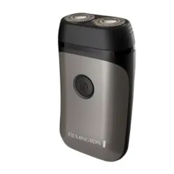 AFEITADORA RECARGABLE REMINGTON 2 CABEZAS ROTATIVA INALAMBRICA NEGRA