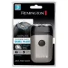 AFEITADORA RECARGABLE REMINGTON 2 CABEZAS ROTATIVA INALAMBRICA NEGRA