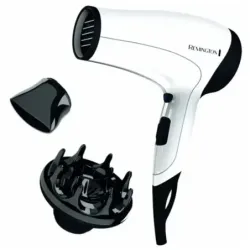 SECADOR DE CABELLO REMINGTON 1875 W 3 NIVELES 2 VELOCIDADES BLANCO