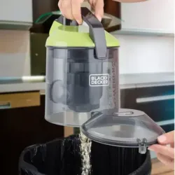 Aspiradora Black Decker 2000W 2 5Lt Colector de Polvohepa Filtro Verde