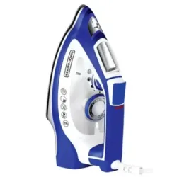 PLANCHA DE ROPA BLACK DECKER1500W IMPACT AZUL