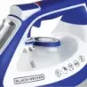 PLANCHA DE ROPA BLACK DECKER1500W IMPACT AZUL