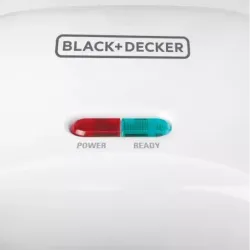 SANDWHICHERA BLACK DECKER2 PANES 700W BLANCA