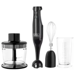 BATIDORA DE INMERSION BLACK DECKER 3 EN 1- 2 VELOCIDADES 200 WATTS