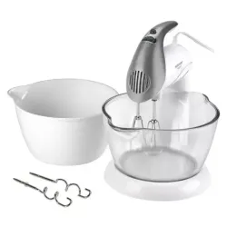 Batidora de Pedestal Black Decker 250W 5 Velocidades Tazon Blanca