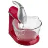 Batidora de Pedestal Black Decker 250W 5 Velocidades Tazon Roja