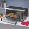 Horno Tostador Black Decker 8 Rebanadas 1500W 26 Lts Acero Inox