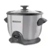 Olla Arrocera Black Decker 20 Tazas de acero inoxidable Gris