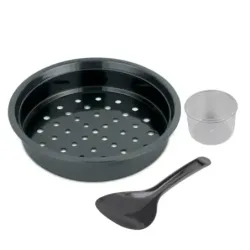 Olla Arrocera Black Decker 20 Tazas de acero inoxidable Gris