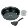 Olla Arrocera Black Decker 20 Tazas de acero inoxidable Gris