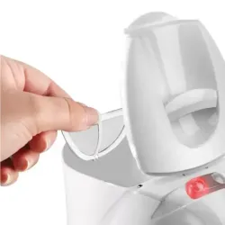 TETERA ELECTRICA BLACK DECKER-1500W-1.7 LTS-APAGADO AUTOMATICO-BLANCA