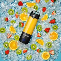 LICUADORA NUTRIBULLET 70W HASTA 15 LICUADOS 90MIN. 475ML VASO PLASTICO USB-C  COLOR NEGRO