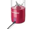 LICUADORA NUTRIBULLET 70W HASTA 15 LICUADOS 90MIN. 475ML VASO PLASTICO USB-C  COLOR MAGENTA