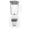 LICUADORA BLACK DECKER ICE CRUSH 8 VEL. 700W JARRA VIDRIO 1.25LTS JARRA PLASTICO 1.65LTS BLANCA