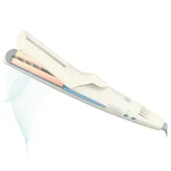 PLANCHA DE CABELLO CONAIR QUAD AIR INFINITIPRO 210 GRD EN 30SEG. 5 AJUSTES APAGADO AUTOM. BLANCO