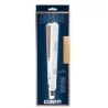 PLANCHA DE CABELLO CONAIR DOBLE CERAMICA 210 GRD EN 30SEG. 5 AJUSTES APAGADO AUTOM. BLANCO